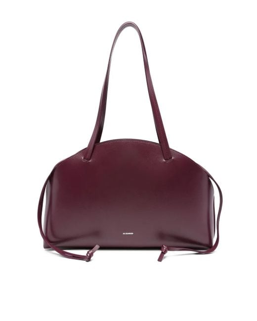 Jil Sander Curve ショルダーバッグ M Purple
