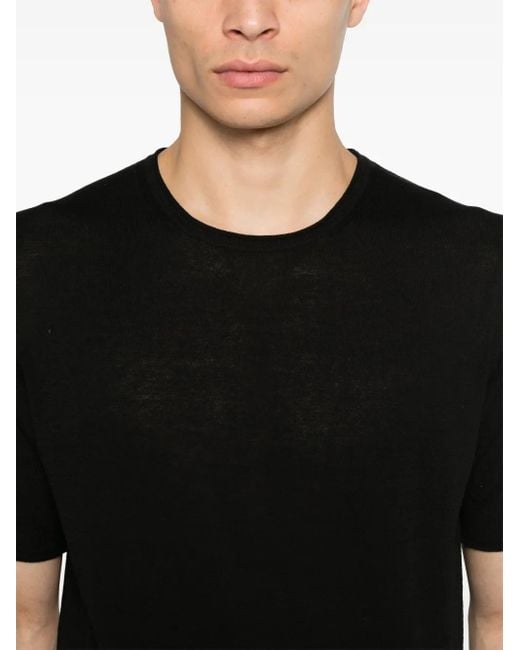 メンズ Eraldo コットン Tシャツ Black