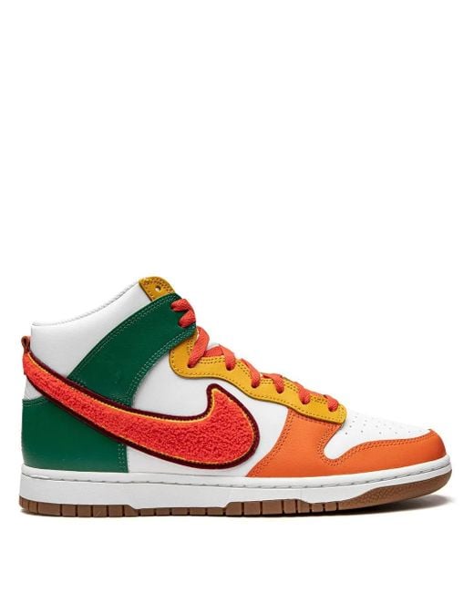 Nike Red Baskets Dunk Hi Retro University for men