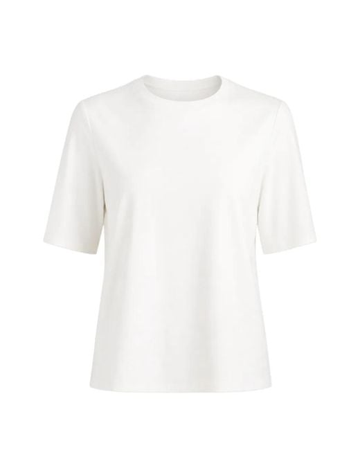 Cinque White Terenzia Round-Neck T-Shirt