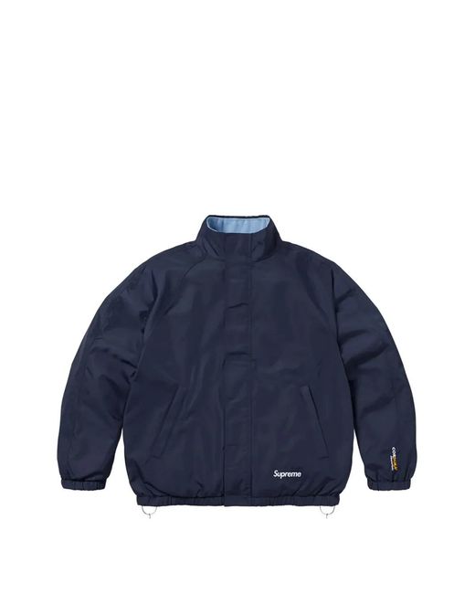 Supreme Blue Polartec Reversible Track Jacket for men
