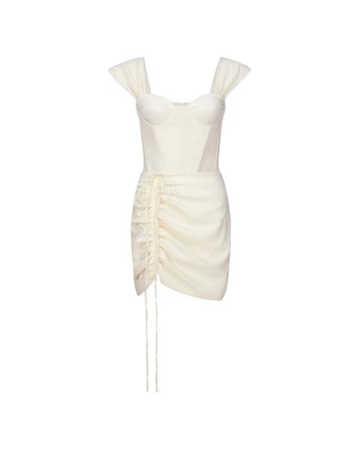 Violante Nessi White Montale Mini Dress