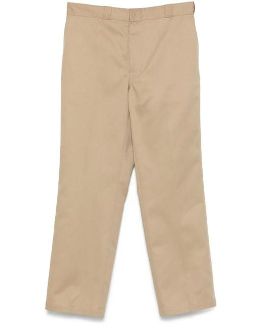 Maison Margiela Natural Creased Trousers for men