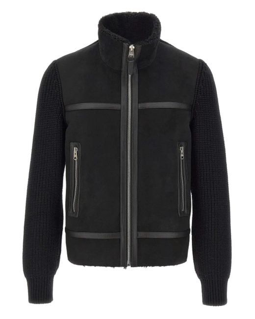 Giacca Con Dettaglio di Mackage in Black da Uomo
