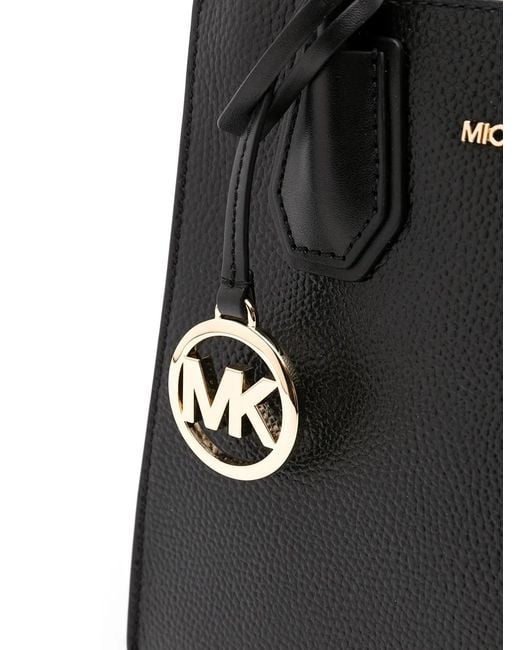 MICHAEL Michael Kors Black Mercer Medium Messenger Bag