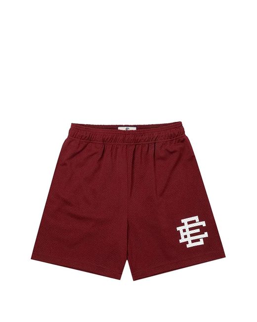 Eric Emanuel Red Ee Core Mesh Shorts for men