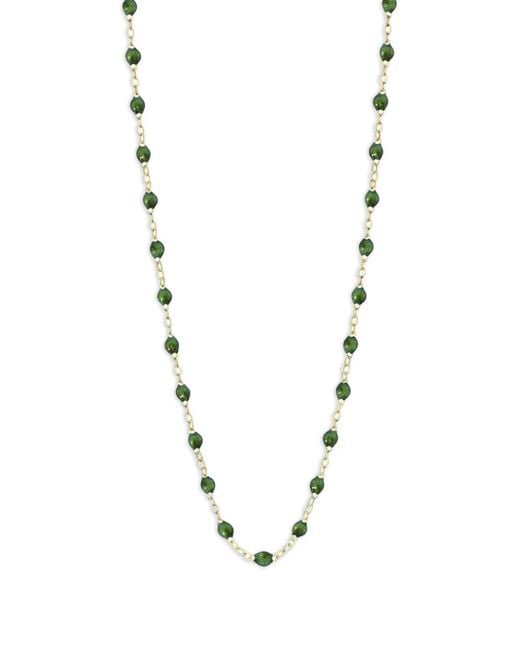 Gigi Clozeau Metallic 18K Classic Gigi Beaded Necklace