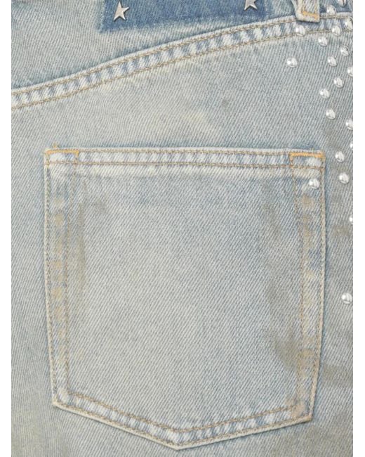 Golden Goose Deluxe Brand サイドスタッズ ジーンズ Blue