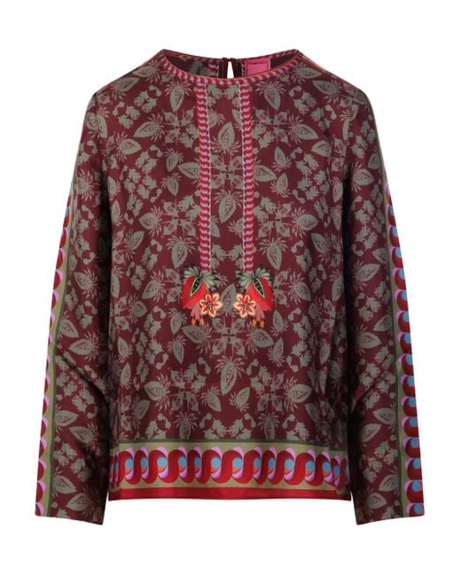 Franco Ferrari Blouse in het Red