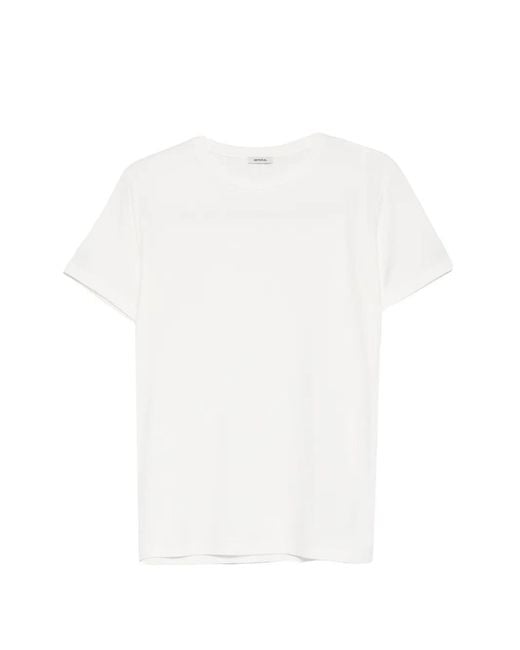Imperial White Crew-Neck T-Shirt for men