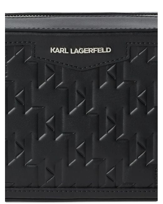 Sac À Bandoulière K/Loom En Cuir Karl Lagerfeld pour homme en coloris Black