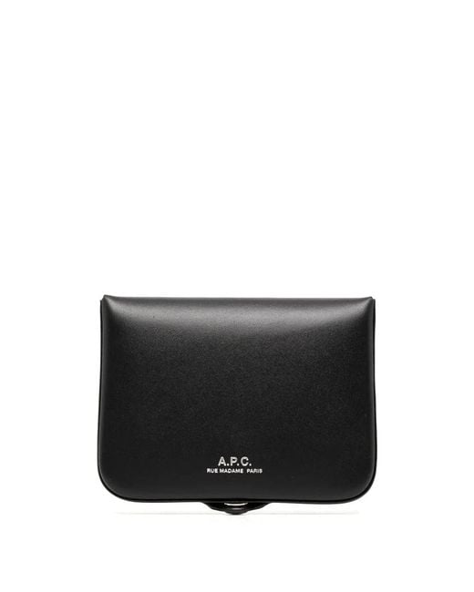 A.P.C. Black Josh Purse