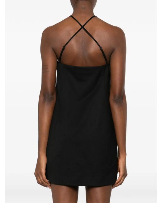 DIESEL Black Halterneck A-Line Mini Dress
