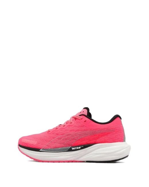 PUMA Pink Deviate Nitro 2 "Sunset Glow" Sneakers