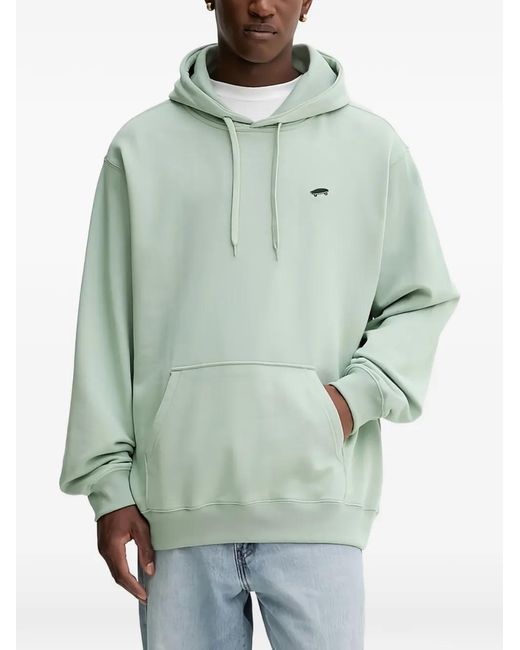 Vans Green Graphic Hooded Sweatshirt for men