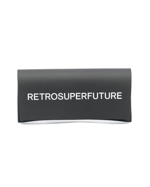 Retrosuperfuture Natural Sonnenbrille Mit Eckigen Gläsern