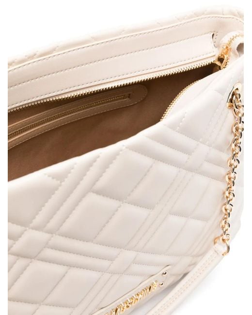 Love Moschino Natural Bags.. Ivory