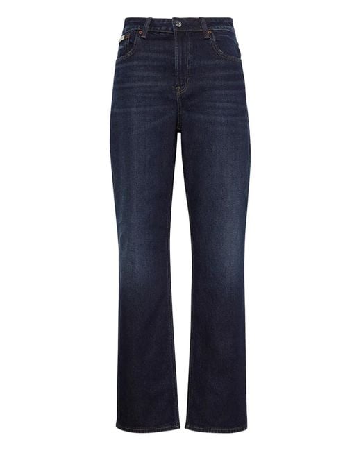 Calvin Klein Blue Five-Pocket Jeans
