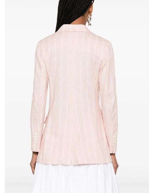 Circolo 1901 Pink Double-Breasted Blazer