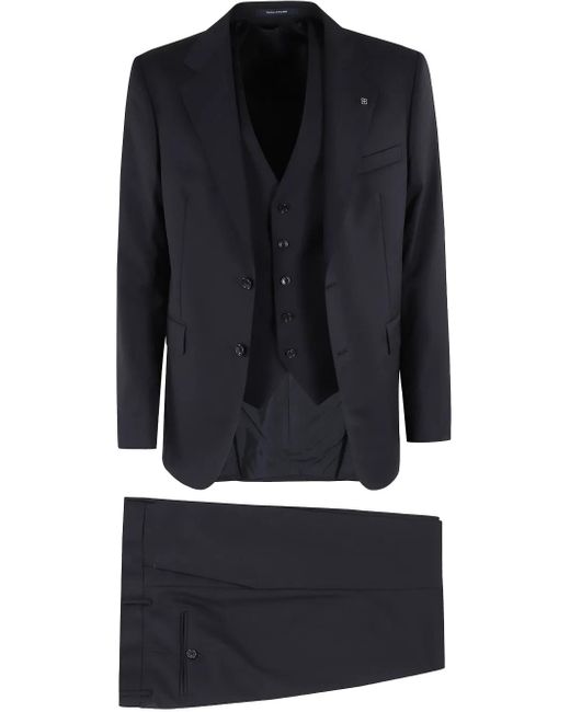 メンズ Tagliatore シングルスーツ Black