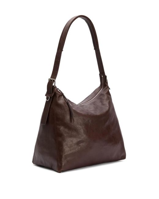 Lemaire Belted Shoulder Bag in Brown | Lyst