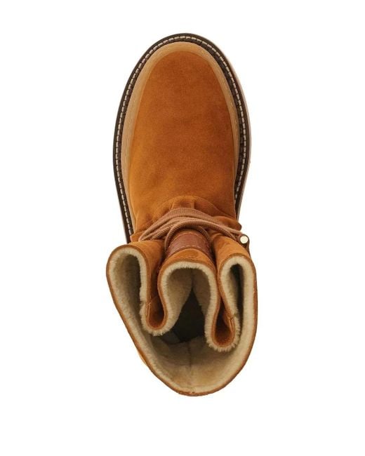 Ferragamo Brown Winter Stiefel