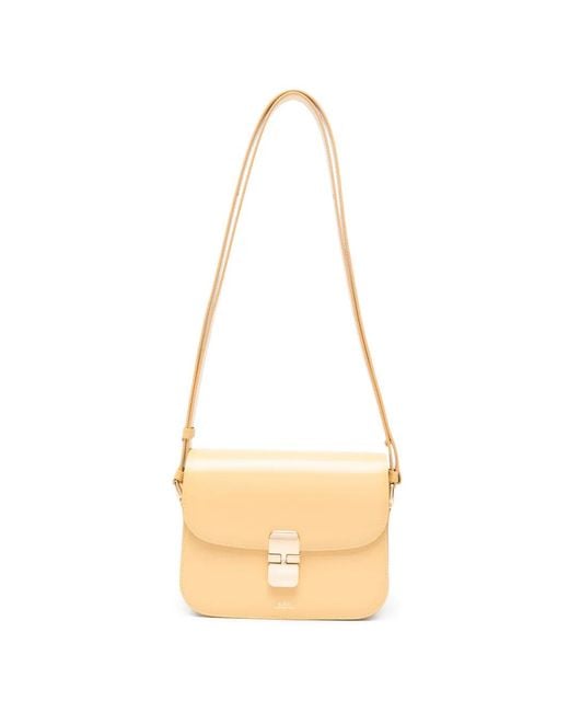 A.P.C. White Grace Shoulder Bag