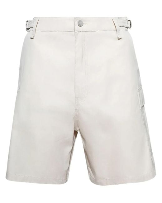 Vetements White Cargo Shorts for men