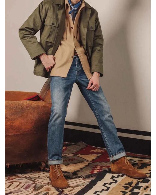 Fortela Blue 965 John Selvedge Jeans for men