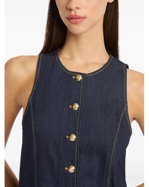 Cinq À Sept Blue Elyse Denim Dress