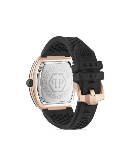 Philipp Plein Black The Hexagon Phantom Watch for men