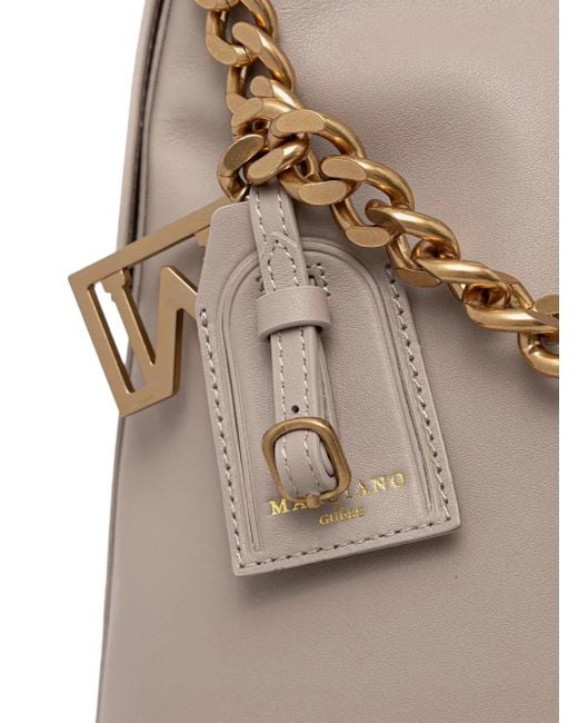 MARCIANO BY GUESS Natural Chain Strap Tote Bag