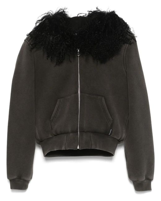 Alexander Wang フーデッド ジャケット Black