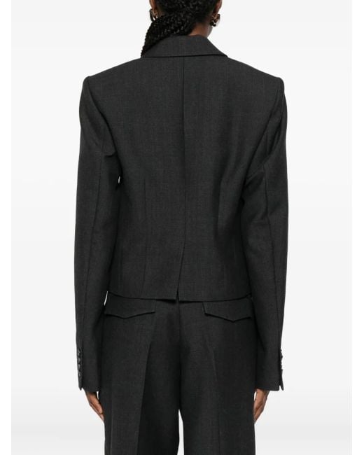 Blazer Con Botones Herskind de color Black