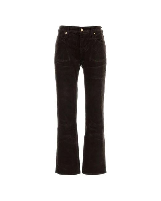 Seven7 Black Calie Corduroy Trousers