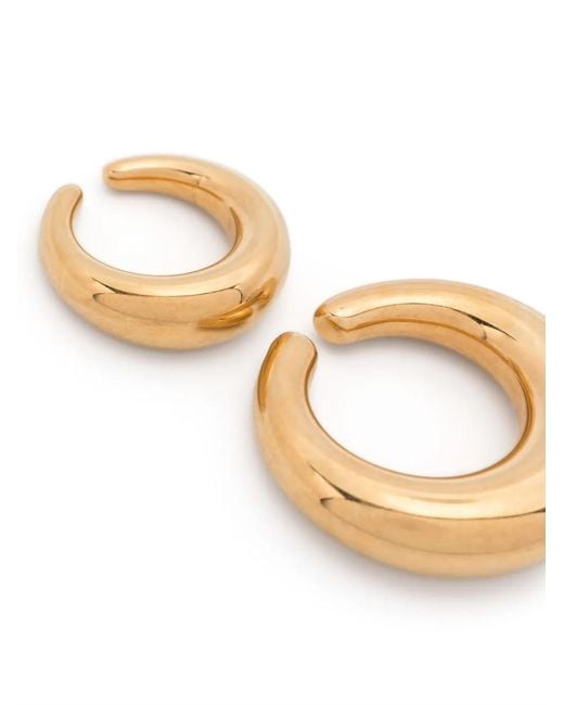 Panconesi Metallic Circle Ear Cuffs