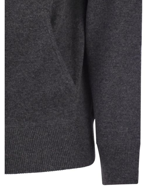 Mc2 Saint Barth Hoodie mit Kordelzug in Black für Herren