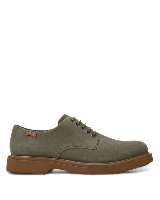 Camper Green Norma Derby Shoes for men