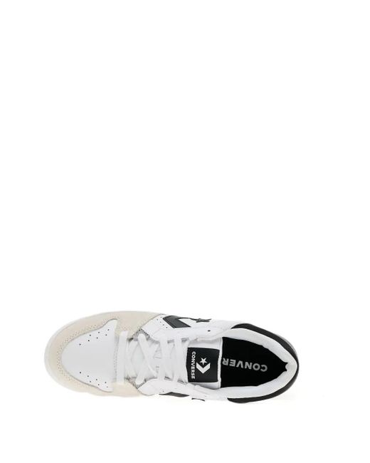 Converse White Cl98 Leather Sneakers