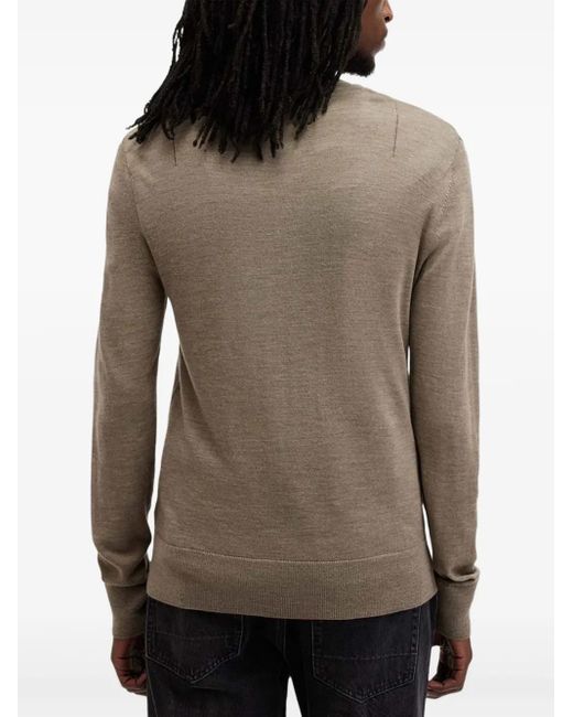 AllSaints Mode Trui Met Ronde Hals in het Black voor heren