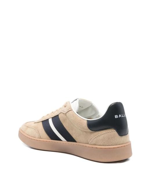Bally Brown Retro Crest Sneakers for men
