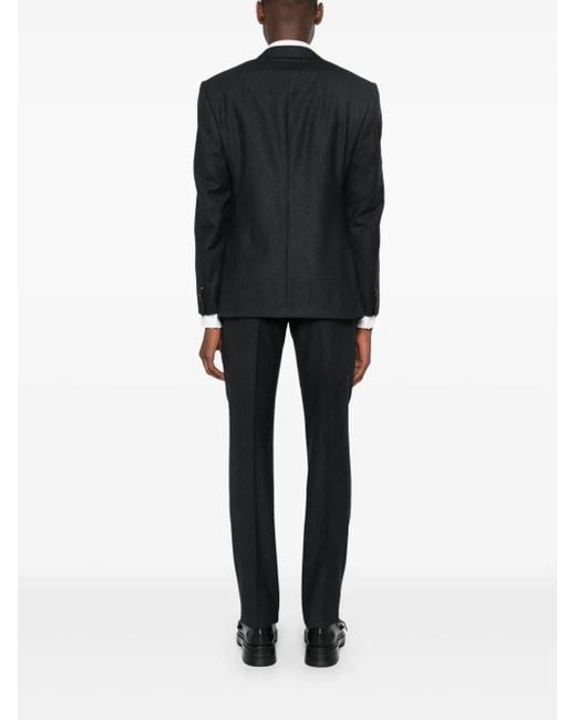 Corneliani Pak Met Enkele Rij Knopen in het Black voor heren
