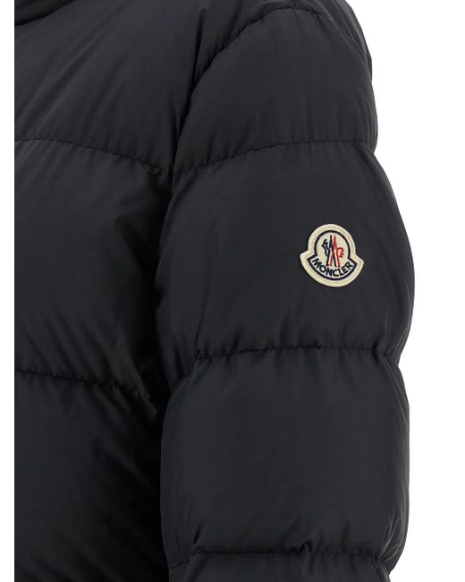 Moncler Black Dourbe Short Down Jacket