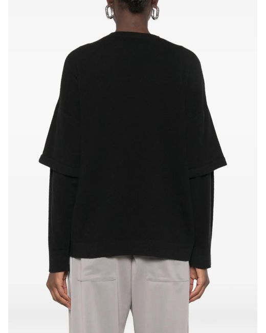 DARKPARK Black Troy Long-Sleeve Sweater