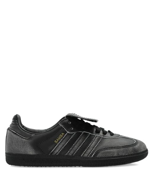 Adidas Black Samba Lt Low-Top Sneakers