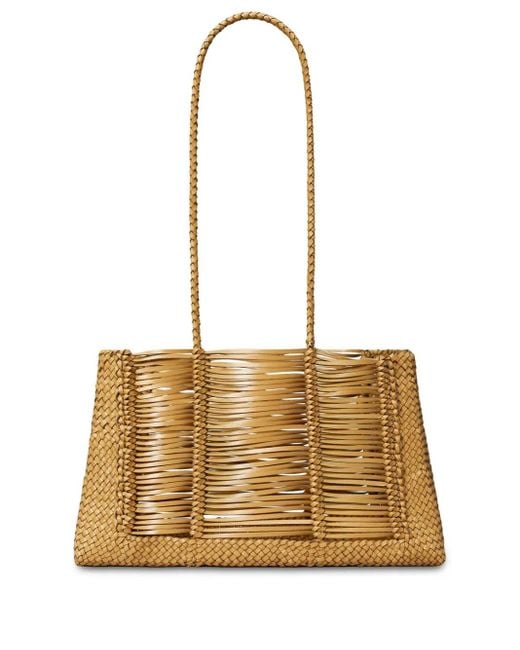 Sac Porté Épaule Tressé À La Main Tory Burch en coloris Natural
