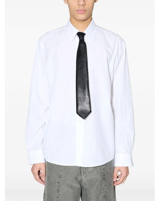 Our Legacy Black Bloom Tie