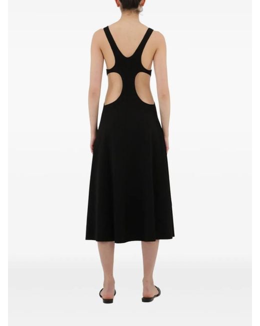 Saint Laurent Black Wool Dress