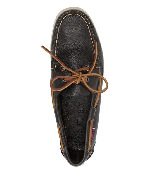 Sebago Brown Portland Boat Shoes for men