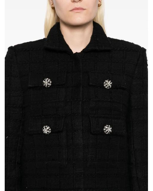 Xenia Magera Black Tweed Jacket